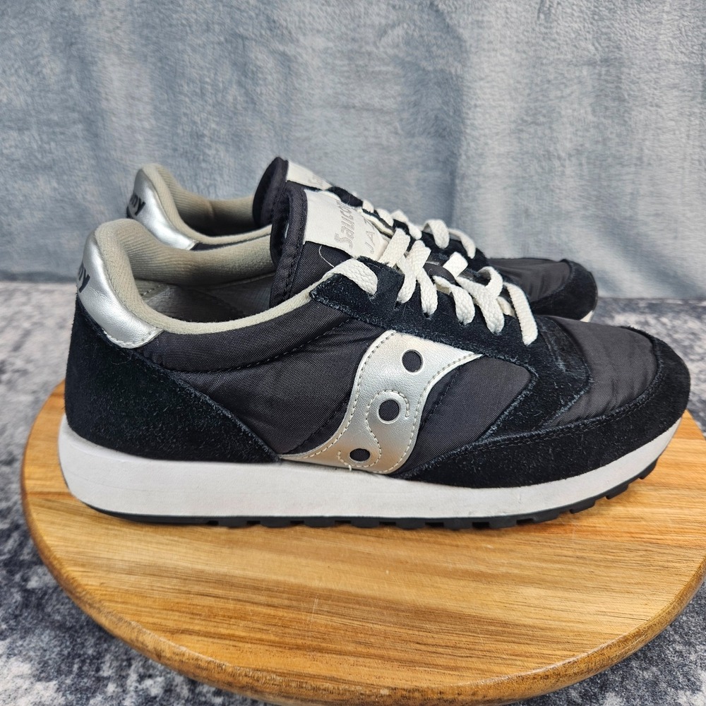 Saucony Jazz Shoes Women's Size 10 Black Casual Running Sneakers  S1044-1